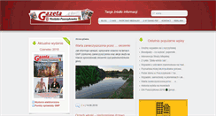 Desktop Screenshot of gazeta-mosina.pl